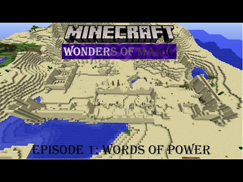Minecraft Hexxit Wonders of Magic E1: Words of Power