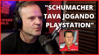 RUBINHO BARRICHELLO SOBRE A SITUAO ATUAL DE MICHAEL SCHUMACHER / Cortes Podcasts