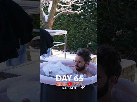 Ice Bath challenge Day 65 part 2 #mikeozc