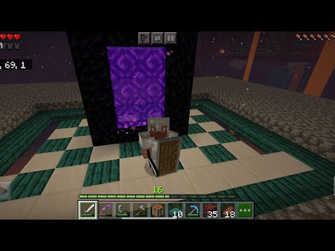 Organizando os itens e começando o Nether Hub (Live) #23 Sobrevivência X Criativo