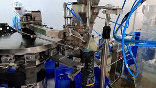 Maquina envasadora de Bolsa preformada Tipo Doypack para Autoclave.