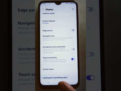 Samsung A16 Super Touch Sensitivity Enabling 😱 #smartphone #shorts