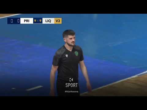 Penalltitë e ndeshjes finale të futsallit: Prishtina 01 - Liqeni - Klan Kosova 03.06.2023
