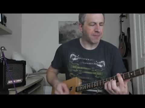 Cut my wings. Seasick Steve.CBG.3 string guitar