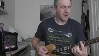 Cut my wings. Seasick Steve.CBG.3 string guitar