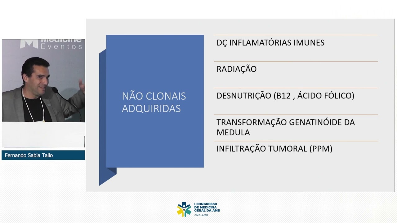 CMG - AMB | Fernando Sabia - Abordagem da pancitopenia