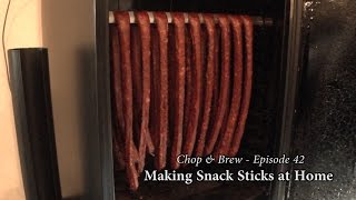 How to Make Smoked Snack Sticks at Home