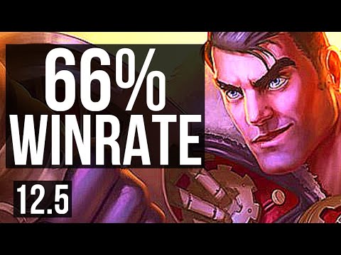 JAYCE vs RIVEN (TOP) | 7 solo kills, 66% winrate, 15/3/6, Legendary | EUW Challenger | 12.5