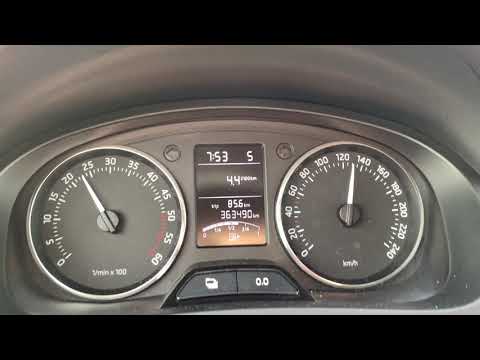 Skoda Rapid 1.6 TDI consumption at 130km/h