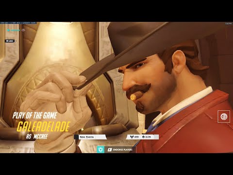 POTG! GALE MCCREE OVERWATCH GAMEPLAY SEASON 30 TOP 500