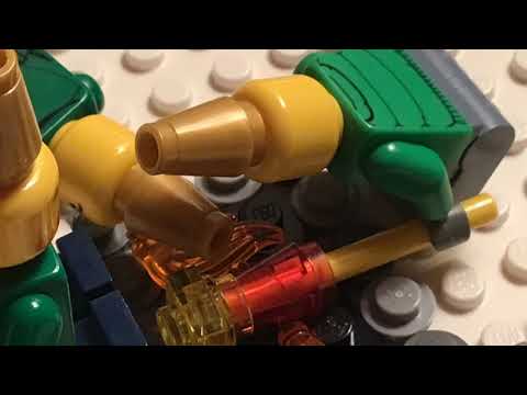 Battle of Trenton LEGO Stop Motion (Revolutionary war)
