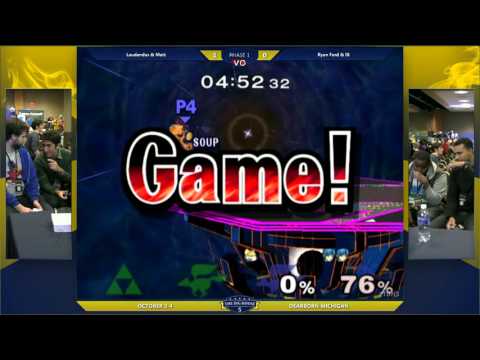 TBH5 - Laudandus & Matt Vs. Ryan For & IB - SSBM Doubles Phase 1