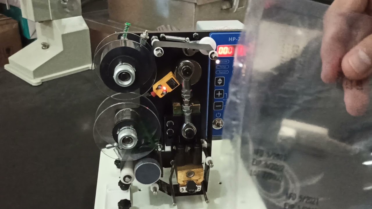 Automatic Date Coding Machine / Expiry Date Code Printer / Batch Code (by Hendrick Enterprises)