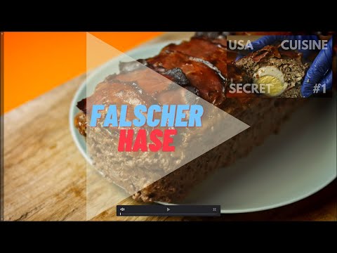 🇺🇸 Taste American Cuisine #1 | Falscher Hase recipe USA (Official 4k Video)