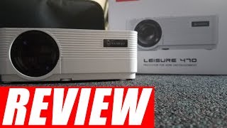 VANKYO Leisure 470 Mini Projector Review (PLAYING GAMES ON A PROJECTOR!)