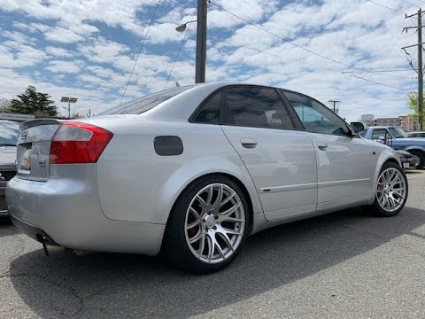 Quick pull before the tune on my 2005 AUDI A4 1.8t