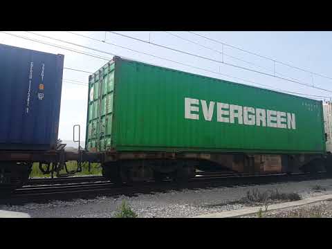 SZ 363 030 - Adria Kombi departure from port of Koper