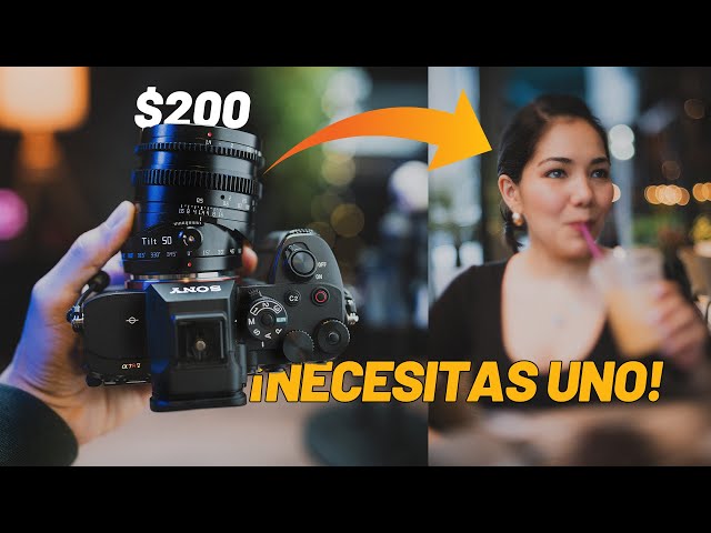 Vídeo relacionado con TTARTISAN Inclinación de 50 mm f1.4 E, lente, pantalla completa, enfoque manual, lentes de retrato, cámara sin espejo para montura E (montura E)
