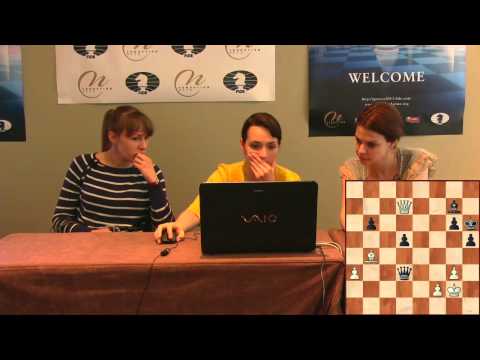 Press Conference Round 3: Girya Olga (RUS) - Lagno Kateryna (UKR)