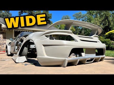 THIS IS SO WIDE | Turning My MR2 into A SUPER CAR Pt. 2