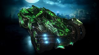 Batmobile- Riddler themed Skin | Crazy Batmobile Combat Gameplay | Batman Arkham Knight HD