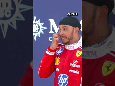 Les LARMES d'HAMILTON 🥹🫨 #f1 #barcelonagp