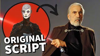 The Original Script for Star Wars Attack of the Clones was Better
