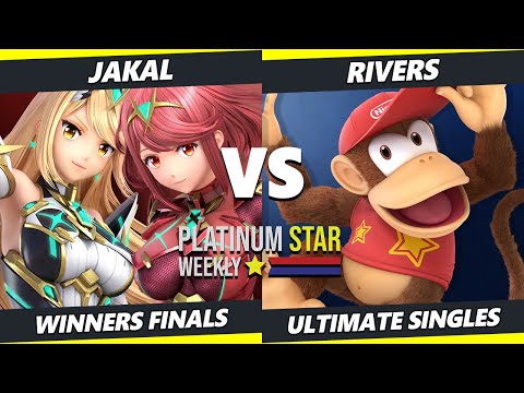 PSW S15:W7 Winners Finals - Jakal (Pyra Mythra) Vs. Rivers (Diddy Kong) SSBU Ultimate Tournament