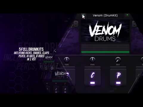 Free Download Venom Drums AU VSTi x86 WiN MAC