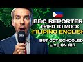 BBC Reporter Tried To Mock Filipino English Then This Happened Live