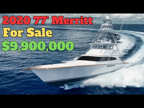 Inside a $10 Million Dollar Sportfishing Yacht That Hits 40 Knots