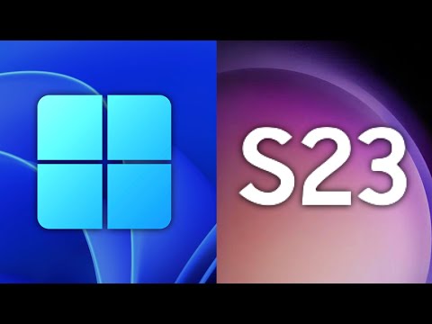 Windows 11 vs Galaxy S23 Icons!