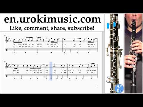 How to Play Clarinet Demi Lovato - Tell Me You Love Me Tabs Part#2 um-i352