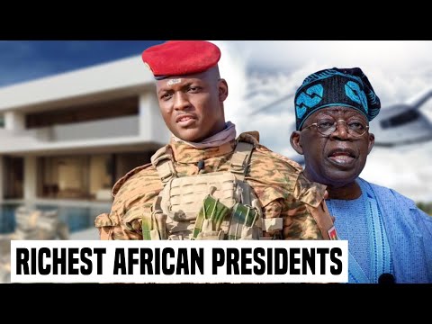 Top10 Richest Presidents In Africa 2025 & Their Networth