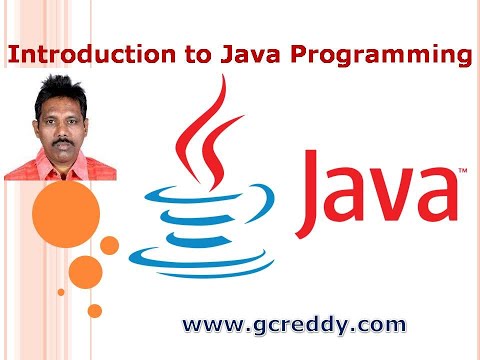 Introduction to Java Programming Java Tutorial for Beginners G C Reddy