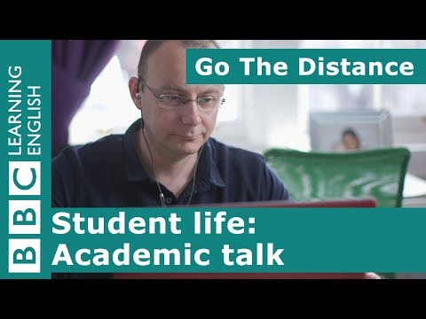 学生生活 - アカデミックトーク (Student Life – Academic talk)
