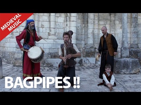 Bagpipes ! Medieval Music ! Middle Ages ! Ancient Music ! Happy Moment ! Hurryken Production Video