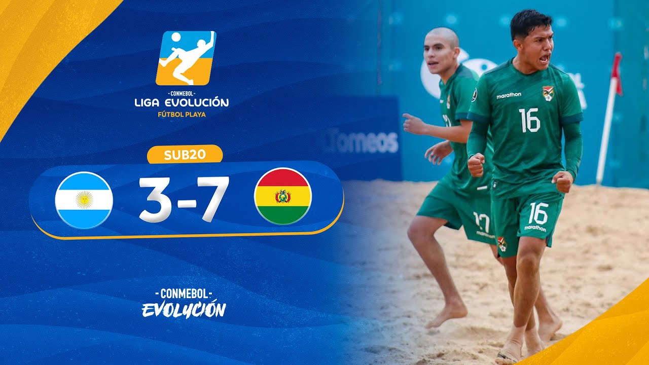 HIGHLIGHTS | ARGENTINA vs. BOLIVIA | CONMEBOL LIGA EVOLUCIÓN FÚTBOL PLAYA - ZONA SUR | SUB20