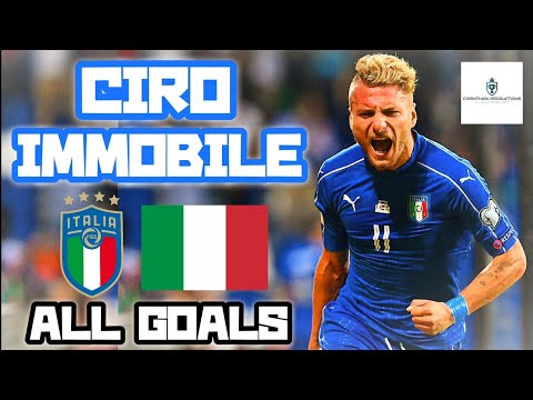 Ciro Immobile | All 10 Goals for Italy (2014-2020)