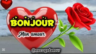 Bonjour, mon amour ❤️ ce message d&#39;amour est à toi 😍 Ne pars pas sans le lire ❤️ TU ME MANQUES 😭