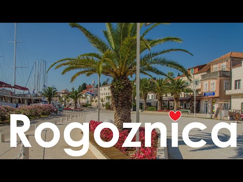 Rogoznica w Chorwacji - atrakcje, starówka, plaże, restauracje, co zobaczyć. Rogoznica in Croatia.