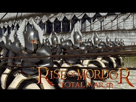 Siege of Cair Andros - Total War Rise of Mordor Historical Siege