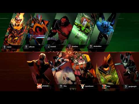 Dota 2 intense game Axe + Windranger combo 中文casting