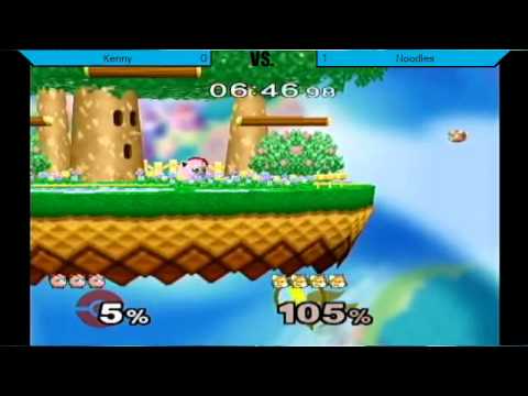 Hall of Gaming Melee Weeklies #1 - Kenny vs. Noodles - SSBM