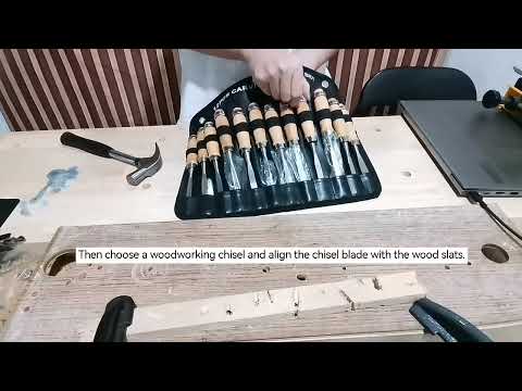 LB Набор резцов по Smart Option дереву 12 шт в чехле для резьбы по дереву стамески для мастеров SIM-4K9 - фото 1 - id-p2816519856