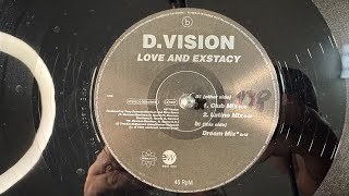 D.Vision – Love And Exstacy (Latino Mix) - Ultraphonic – 1259, EastWest – 1259 (1994)