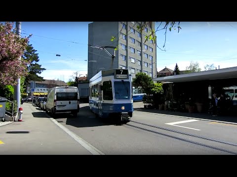 Zürcher Tram, Wollishofen [CH] - Linie 7 (Tram 2000)