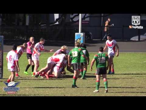 2016 Newcastle RL Round 8 Open Grade Highlights - South Newcastle v Western Suburbs Rosellas