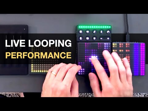 Live Looping with ROLI BLOCKS and ROLI Studio Player "Dancing Robot"