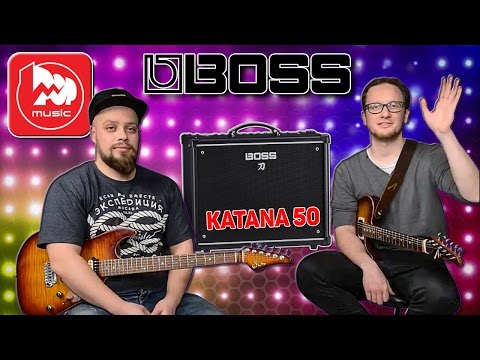 BOSS KATANA 50 ( boss ktn-50 ) - новый самурайский гитарный комбик